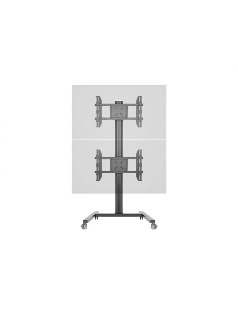 MULTIBRACKETS 2215 Mobile Halterung Multibrackets Display Stand 180 Dual Vertical - 2 Bildschirme 32 -55  VESA Max 700x400 MUL