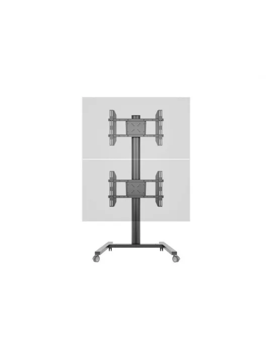MULTIBRACKETS 2215 Mobile Multibrackets Display Stand 180 Dual Vertical - 2 displays 32 -55  VESA Max 700x400 MULTIBRACKETS MU