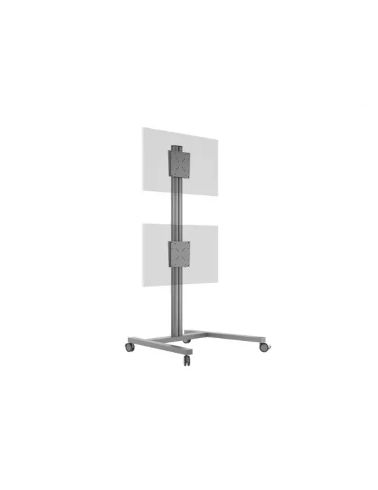 MULTIBRACKETS 2215 Support mobile Multibrackets Display Stand 180 Dual Vertical - 2 écrans 32"-55" VESA Max 700x400