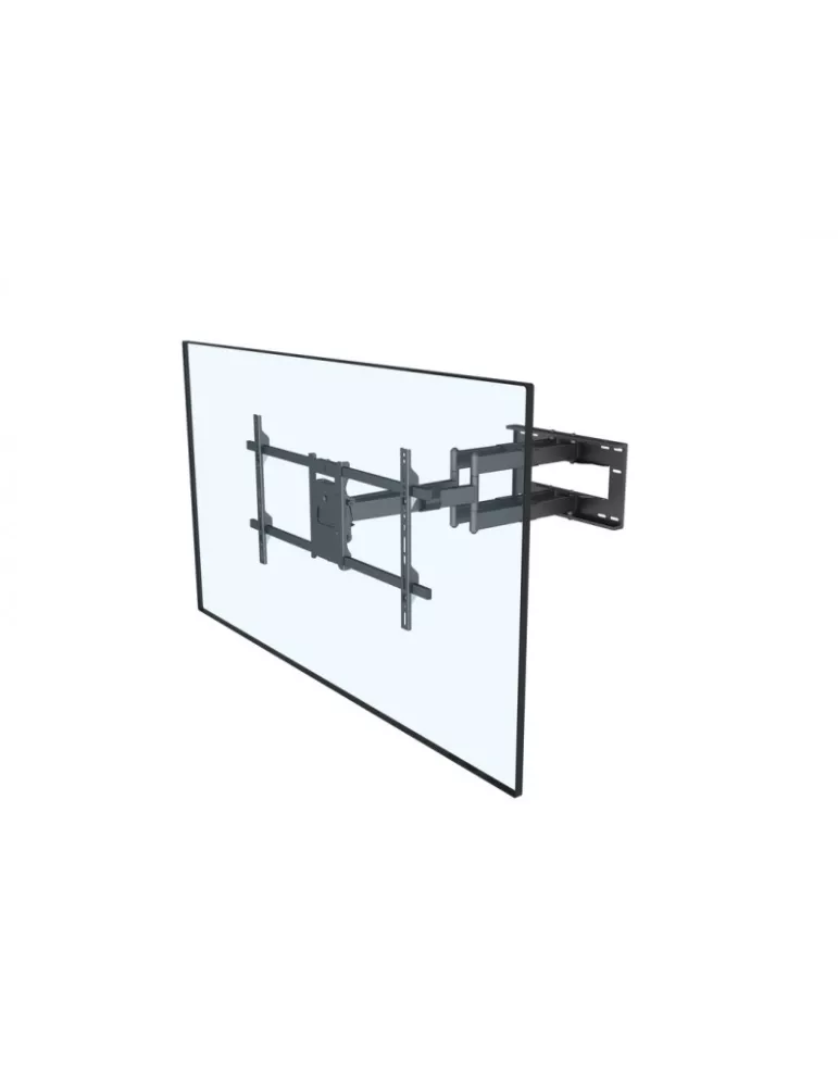 MULTIBRACKETS 6546 Support mural Articulé Multibrackets Long Reach Arm 910mm HD Dual pour Ecran LCD 50"-80" - Poids 60kg Vesa 8