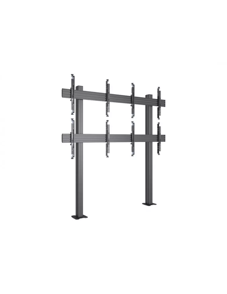 MULTIBRACKETS 3403 Support sol videowall a fixer Multibrackets MBFM2x2U Floormount Column Pro 2x2 - 4 écrans 32-65" VESA Max 60