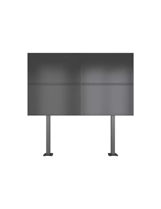 MULTIBRACKETS 3403 Support sol videowall a fixer Multibrackets MBFM2x2U Floormount Column Pro 2x2 - 4 screens 32-65  VESA Max