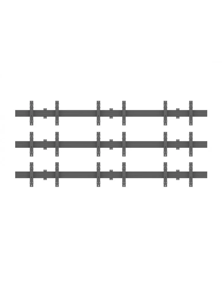 MULTIBRACKETS 5013 Wall mount videowall Wallmount Pro MBW3x3U Push In Out Ref MULTIBRACKETS MUL5013 | MusicGoodDeal