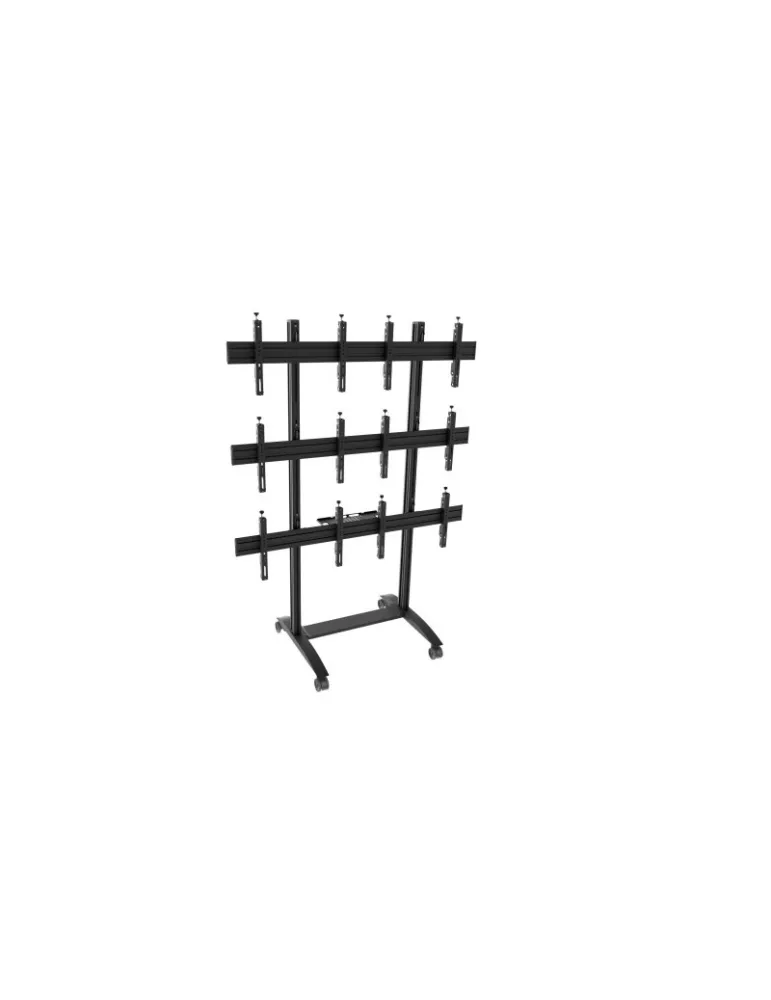 EDBAK VWTA2347L Soporte móvil con ruedas VWTA2347-L (apaisado) 6 pantallas 42  - 49   EDBAK EDBVWTA2347L | MusicGoodDeal