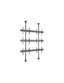MULTIBRACKETS 6091 Videowandhalter Boden-Decke Multibrackets Floor to Ceiling Mount Pro MBFC2UX3 - 6 Bildschirme 40 -65  VESA