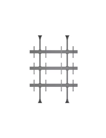 MULTIBRACKETS 6091 Support mur d images sol-plafond Multibrackets Floor to Ceiling Mount Pro MBFC2UX3 - 6 pantallas 40 -65  VE 2