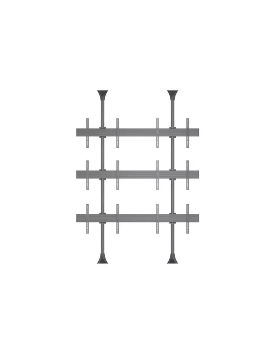 MULTIBRACKETS 6091 Videowandhalter Boden-Decke Multibrackets Floor to Ceiling Mount Pro MBFC2UX3 - 6 Bildschirme 40 -65  VESA