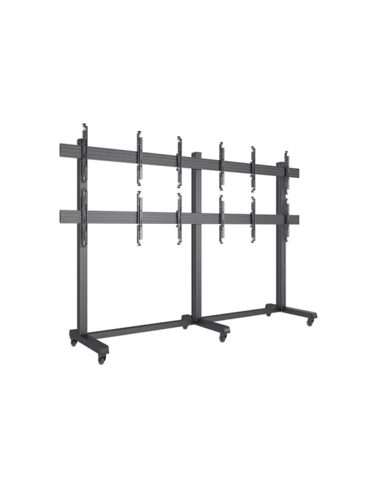 MULTIBRACKETS 3366 Bewegliche Videowandhalterung Multibrackets Pro Series Video Wall Stand 3x2- 6 Bildschirme 43  - 65  VESA M