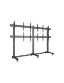 MULTIBRACKETS 3366 Bewegliche Videowandhalterung Multibrackets Pro Series Video Wall Stand 3x2- 6 Bildschirme 43  - 65  VESA M