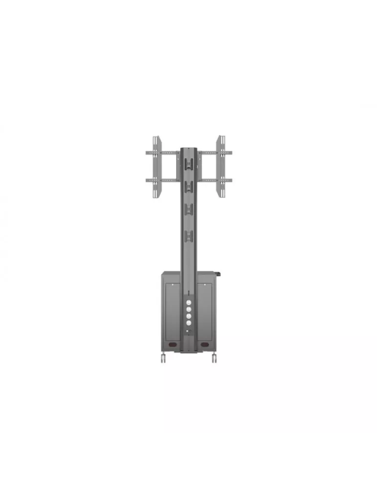 MULTIBRACKETS 7761 Mobiler neigbarer Ständer Multibrackets Public Display Stand 180 Single MediaBox4 - Bildschirm 40 -75  VESA