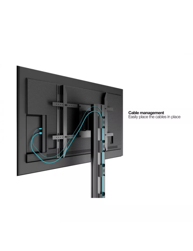 MULTIBRACKETS 7761 Support mobile inclinable Multibrackets Public Display Stand 180 Single MediaBox4 - screen 40 -75  VESA 800