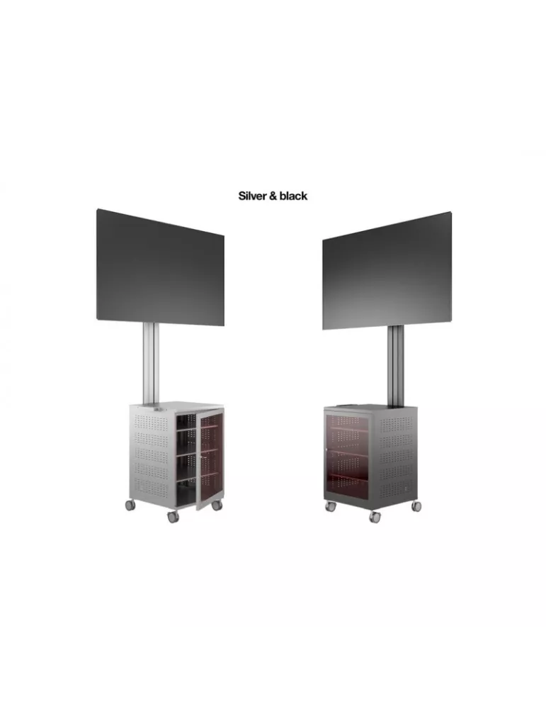 MULTIBRACKETS 7761 Support mobile inclinable Multibrackets Public Display Stand 180 Single MediaBox4 - screen 40 -75  VESA 800