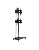 EDBAK TR3C Mobiler Doppelbildschirmständer -B 2 Bildschirme 42 -65  im Querformat V EDBAK EDBTR3C | MusicGoodDeal