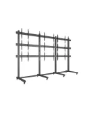 MULTIBRACKETS 3380 Support mobile pour mur vidéo Multibrackets Pro Series Video Wall Stand 4x3 - 12 écrans 43"-65" VESA Max 600