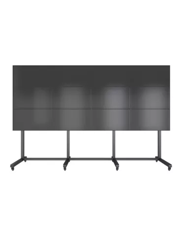 MULTIBRACKETS 3380 Mobile Video Wall Stand Multibrackets Pro Series Video Wall Stand 4x3 - 12 screens 43 -65  VESA Max 600x400 2