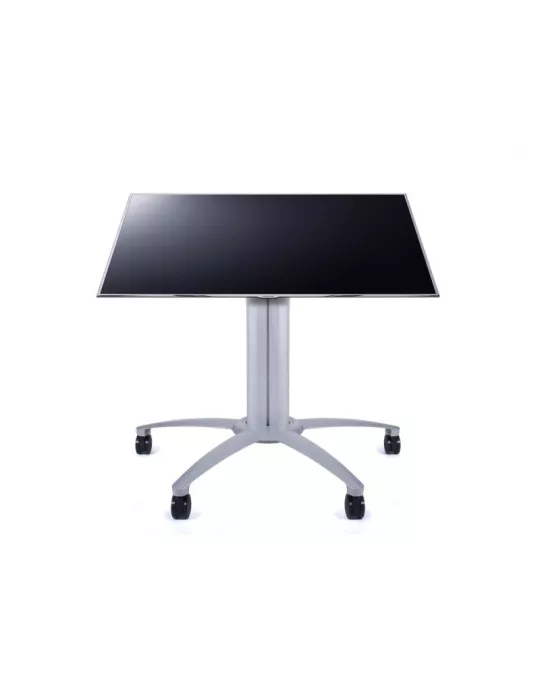 MULTIBRACKETS 5378 Mobiler Neigbarer Ständer-Tisch Multibrackets Public Display Stand 110 Tilt   Table Silber - Bildschirm 32
