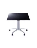 MULTIBRACKETS 5378 Support mobile inclinable-Table Multibrackets Public Display Stand 110 Tilt & Table Silver - écran 32"-55" V