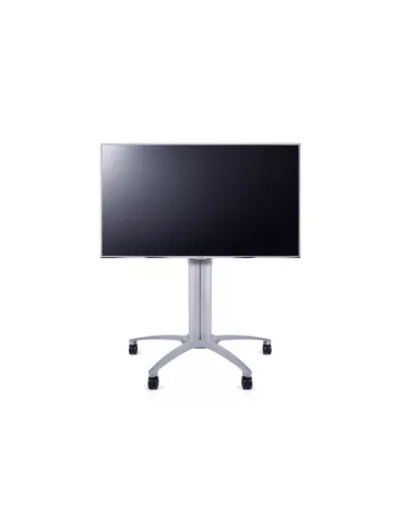 MULTIBRACKETS 5378 Soporte móvil inclinable-Table Multibrackets Public Display Stand 110 Tilt   Table Silver - pantalla 32 -55 2