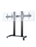 EDBAK TRV300 Chariot mobile   pour 2x écrans VESA 400x400 max