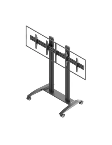 EDBAK TRV300 Carro móvil para 2 pantallas VESA 400x400 máx. EDBAK EDBTRV300 | MusicGoodDeal 2