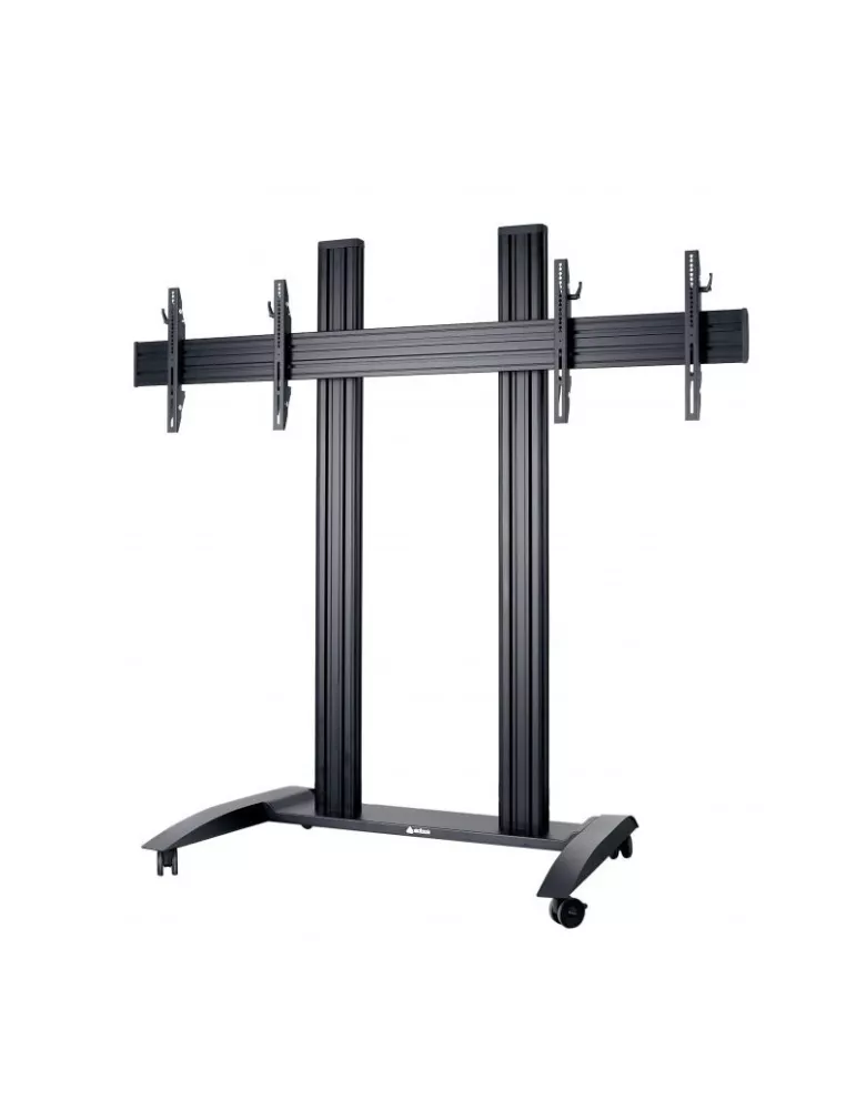 EDBAK TRV300 Mobile cart for 2x VESA screens 400x400 max EDBAK EDBTRV300 | MusicGoodDeal