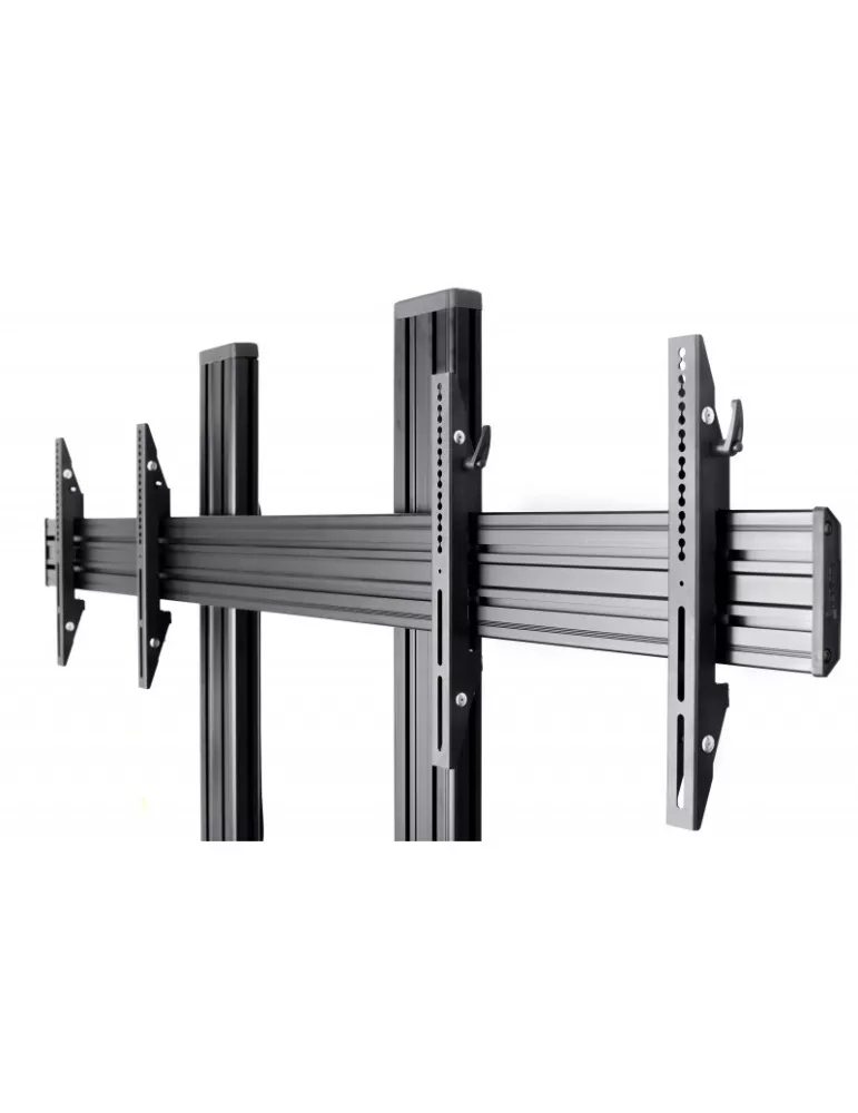 EDBAK TRV300 Carro móvil para 2 pantallas VESA 400x400 máx. EDBAK EDBTRV300 | MusicGoodDeal