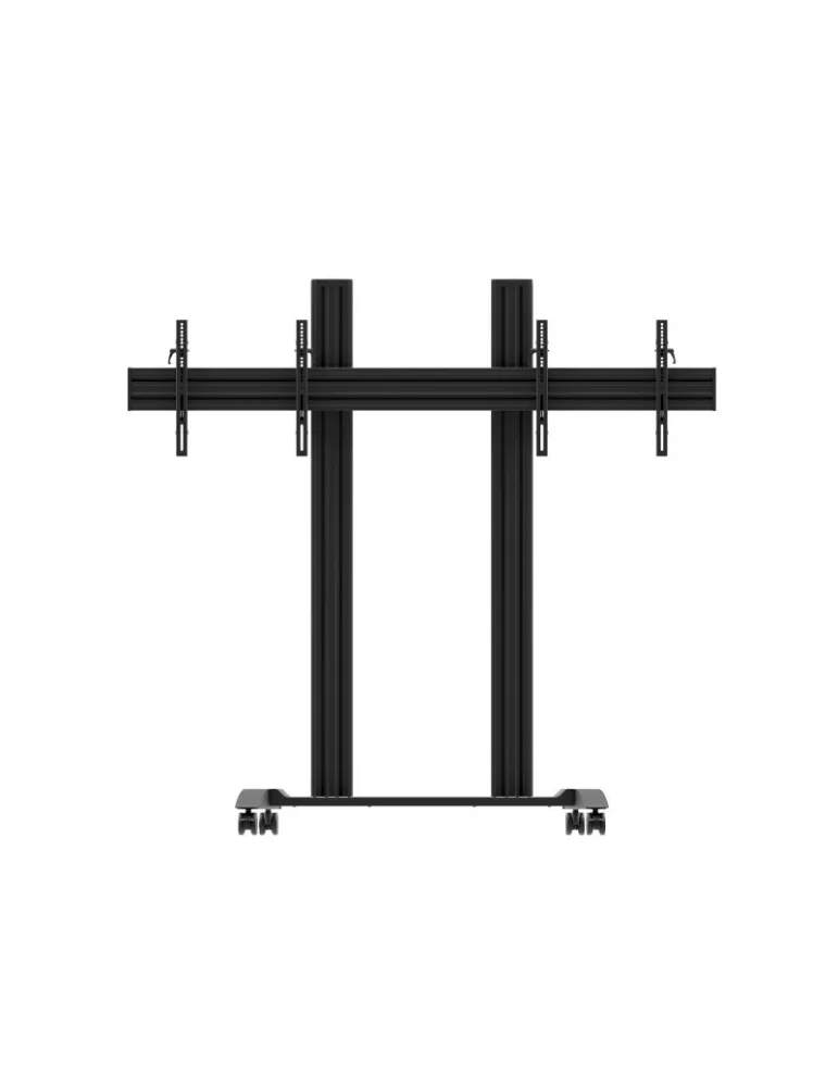 EDBAK TRV300 Chariot mobile   pour 2x écrans VESA 400x400 max