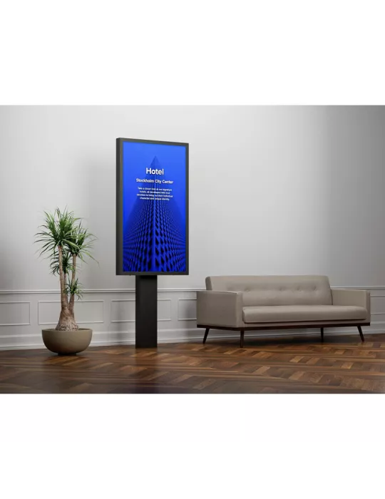 MULTIBRACKETS 8980 Caisson kiosk 55'' sur pied  Kiosk 55" Enclosure HB Ref: