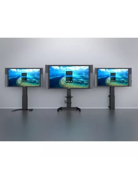 MULTIBRACKETS 4603 Support sol mur motorisé Multibrackets Motorized Public Floormount 160 kg Black SD - 42  - 110  screen MULT