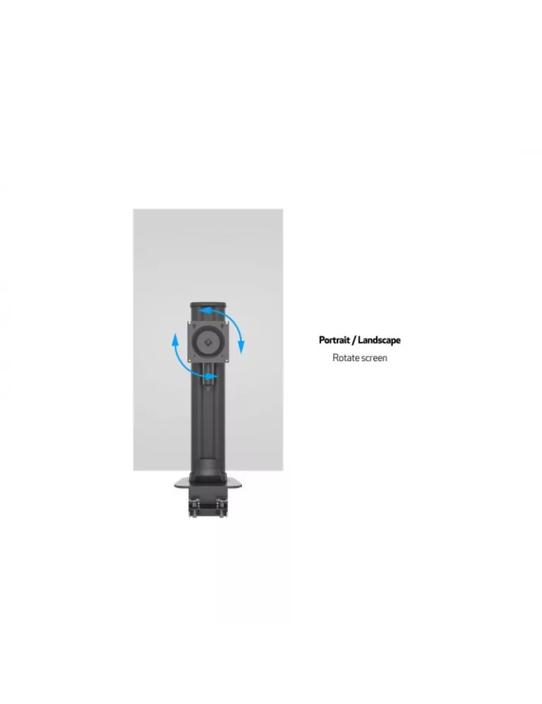 MULTIBRACKETS 0723 Drehbarer Tischständer Multibrackets VESA Deskmount HD Single - 32  - 50  Bildschirm Vesa Max 100x100 MULTI