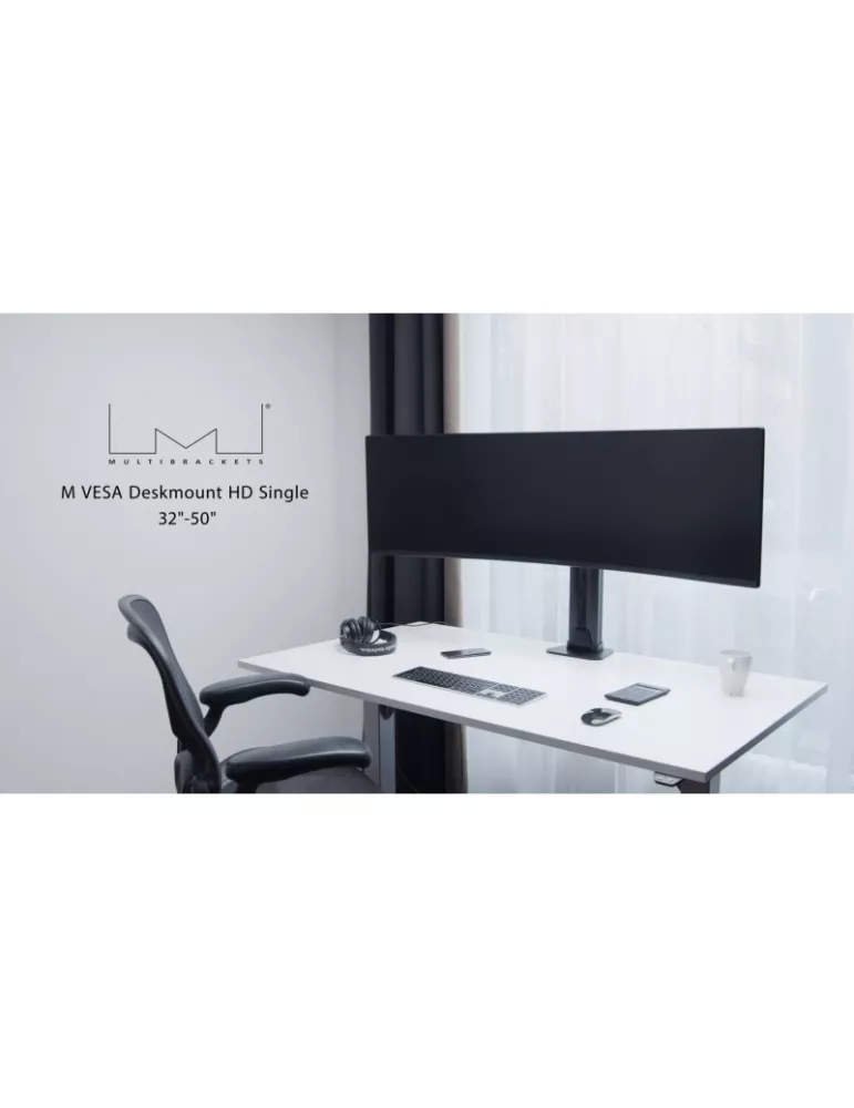 MULTIBRACKETS 0723 Rotating table stand Multibrackets VESA Deskmount HD Single - 32  - 50  screen Vesa Max 100x100 MULTIBRACKE