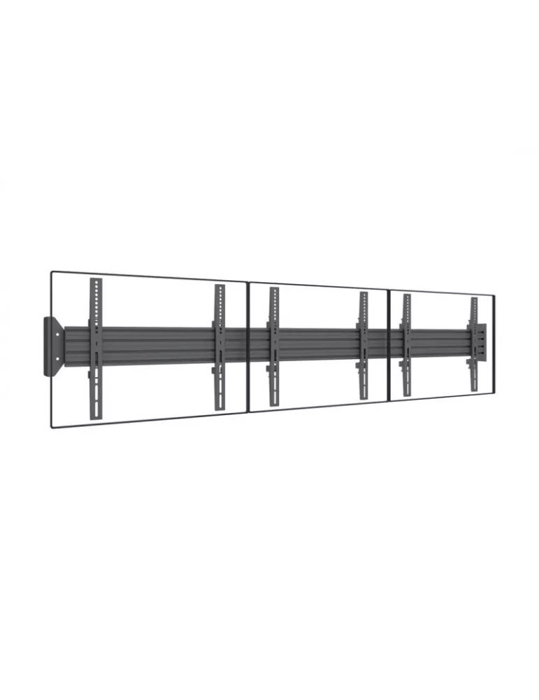 MULTIBRACKETS 7840 Wallmount Multibrackets Wallmount Pro MBWW3U Fixed Black 300cm - 32 -75 VESA Max screen 400x400 MULTIBRACKE