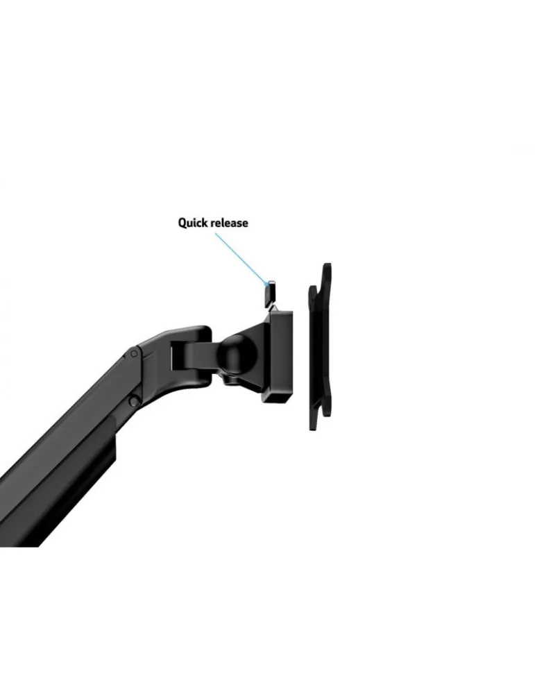 MULTIBRACKETS 2432 Support de table et mural Multibrackets Gas Lift Arm Desk or Wall Basic HD - écran de 15"-32" VESA Max 100x1