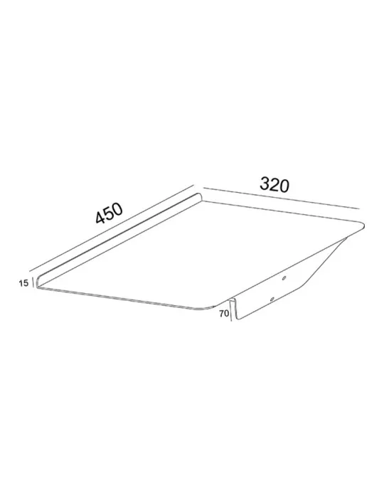 MULTIBRACKETS 2227 Étagère à brochures Multibrackets A3 Brochure Shelf Public Display Stand Negro MULTIBRACKETS MUL2227 | Musi