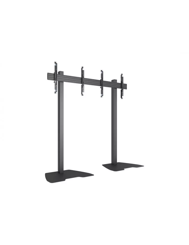 MULTIBRACKETS 3496 Bodenständer Multibrackets MBF2x1U M Pro-Serie - 2 Bildschirme 32  - 65  VESA Max 400x400 MULTIBRACKETS MUL