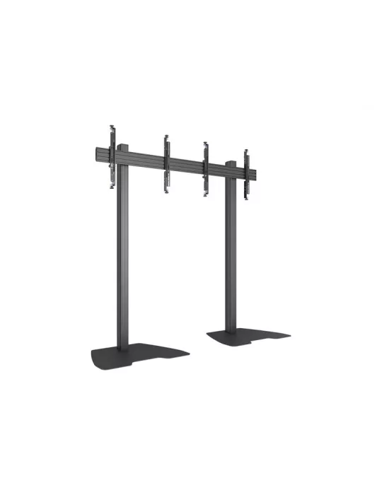 MULTIBRACKETS 3496 Soporte de suelo Multibrackets MBF2x1U Serie M Pro - 2 pantallas 32  - 65  VESA Máx 400x400 MULTIBRACKETS M