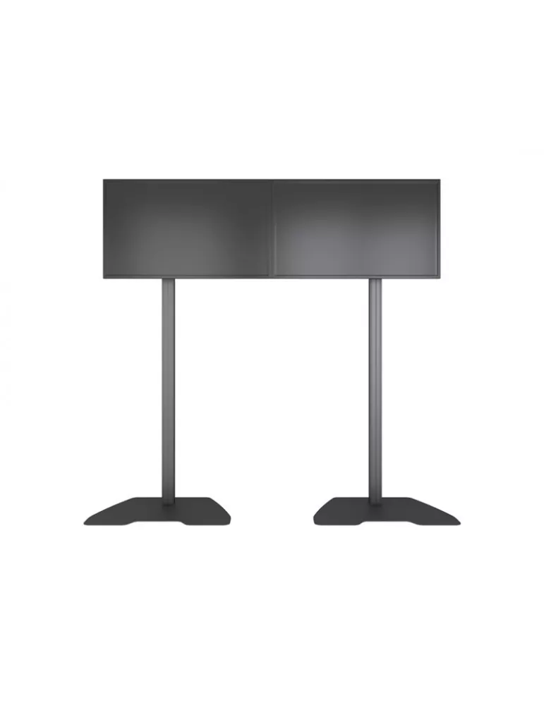 MULTIBRACKETS 3496 Bodenständer Multibrackets MBF2x1U M Pro-Serie - 2 Bildschirme 32  - 65  VESA Max 400x400 MULTIBRACKETS MUL