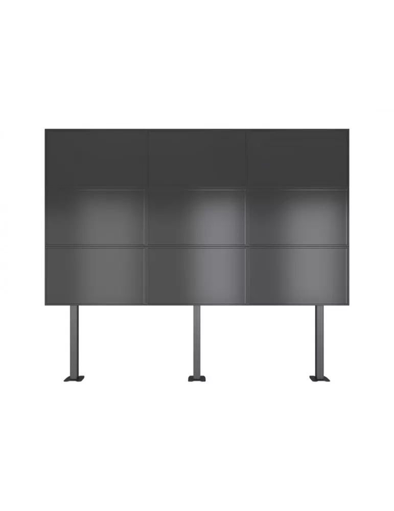MULTIBRACKETS 3441 Floor support videowall MBFM3x3U Floormount Column Pro Ref  MULTIBRACKETS MUL3441 | MusicGoodDeal