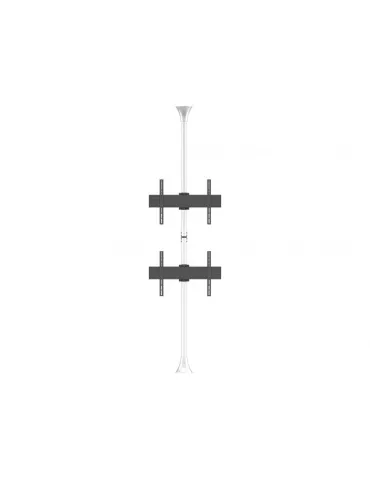 MULTIBRACKETS 5723 Support sol plafond Multibrackets Floor to Ceiling Mount Pro MBFC2U Chrome - 2 screens 40 -65  VESA Max 600