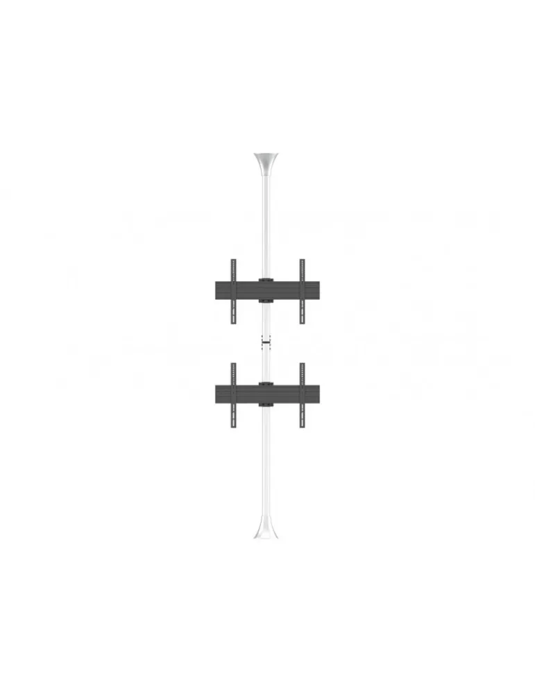 MULTIBRACKETS 5723 Boden-Decken-Halterung Multibrackets Floor to Ceiling Mount Pro MBFC2U Chrome - 2 Bildschirme 40 -65  VESA