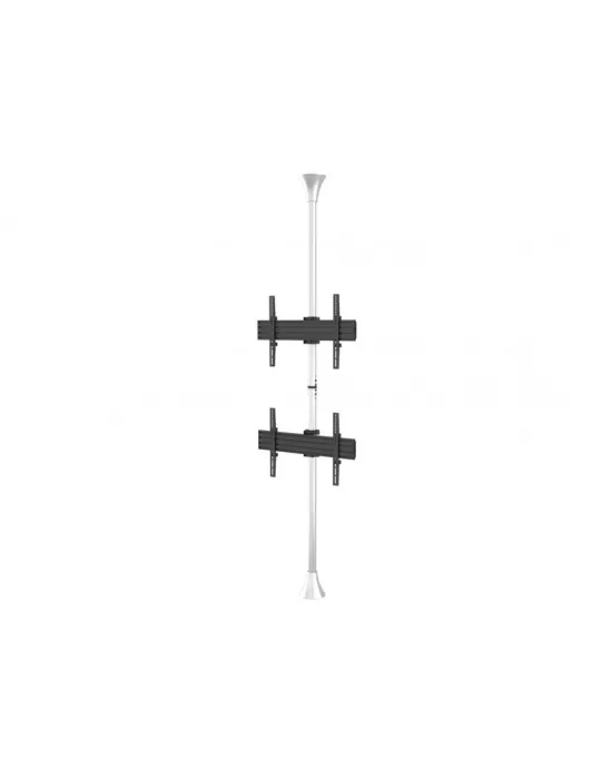 MULTIBRACKETS 5723 Support sol plafond Multibrackets Floor to Ceiling Mount Pro MBFC2U Chrome - 2 écrans 40"-65" VESA Max 600x4
