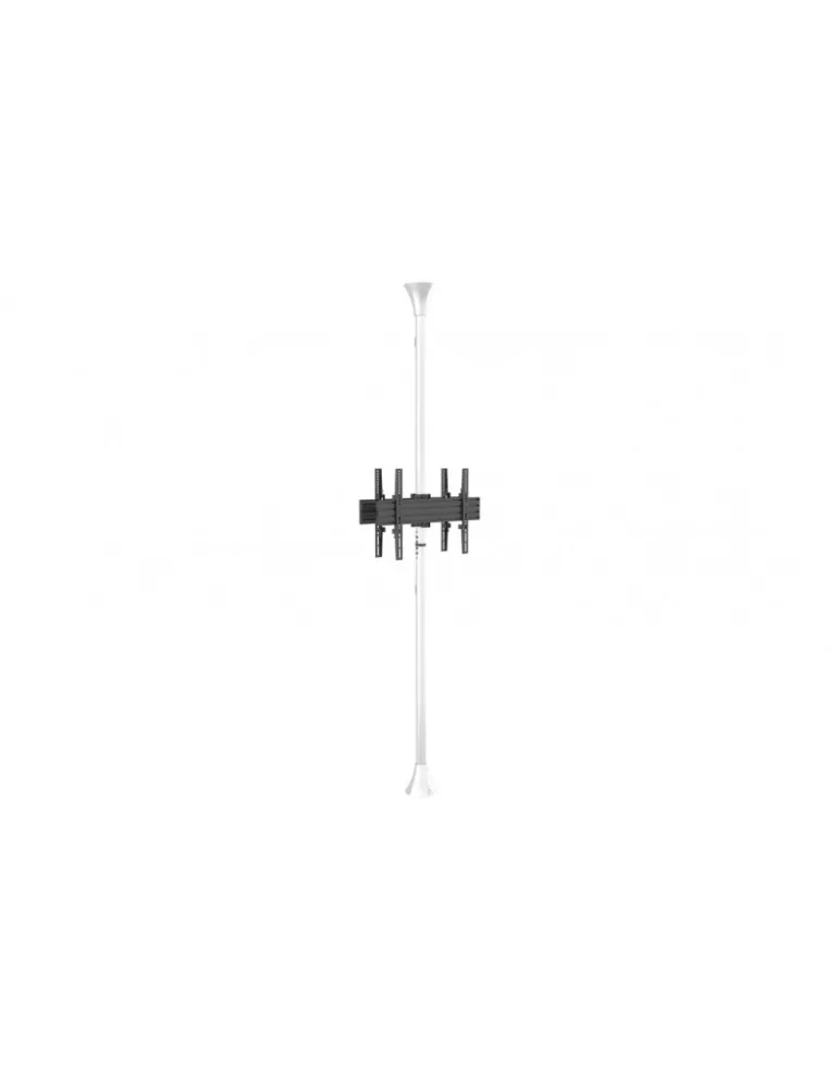 MULTIBRACKETS 5723 Soporte sol plafond Multibrackets Soporte de suelo a techo Pro MBFC2U Cromo - 2 pantallas 40 -65  VESA Max