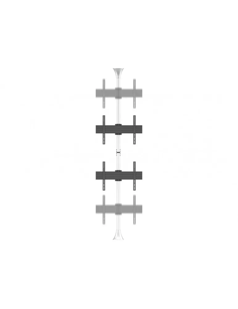 MULTIBRACKETS 5723 Support sol plafond Multibrackets Floor to Ceiling Mount Pro MBFC2U Chrome - 2 écrans 40"-65" VESA Max 600x4