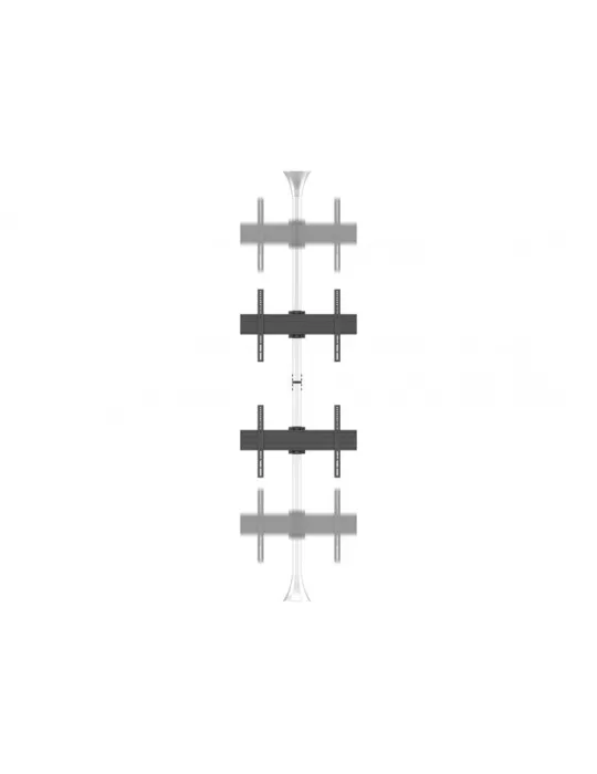 MULTIBRACKETS 5723 Boden-Decken-Halterung Multibrackets Floor to Ceiling Mount Pro MBFC2U Chrome - 2 Bildschirme 40 -65  VESA