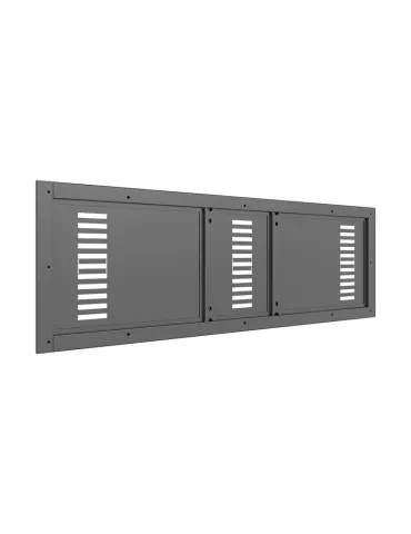 MULTIBRACKETS 5155 Plaque arrière caisson Multibrackets Enclosure 37" Back Plate Noir