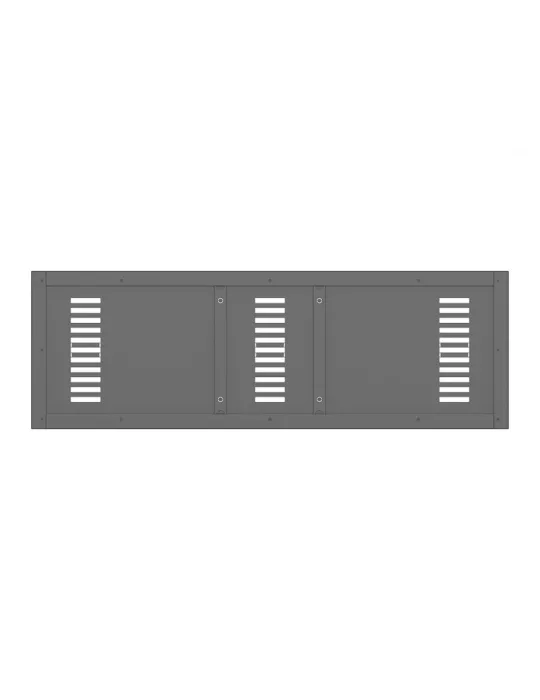 MULTIBRACKETS 5155 Plaque arrière caisson Multibrackets Enclosure 37" Back Plate Noir