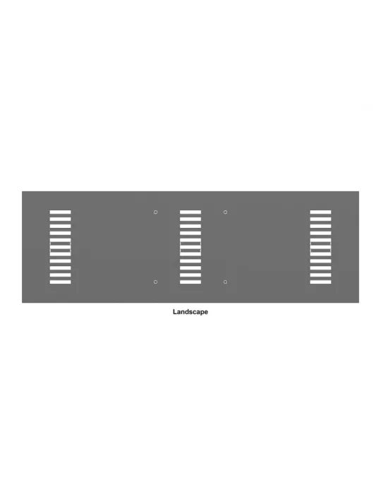 MULTIBRACKETS 5155 Plaque arrière caisson Multibrackets Enclosure 37  Back Plate Black MULTIBRACKETS MUL5155 | MusicGoodDeal