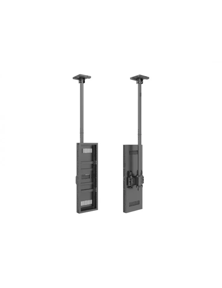 MULTIBRACKETS 5155 Plaque arrière caisson Multibrackets Enclosure 37" Back Plate Noir