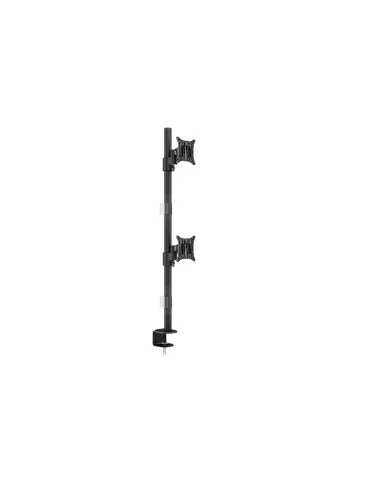 MULTIBRACKETS 5877 Rotating table stand Multibrackets Deskmount Officeline Dual Vertical Black - 15  - 30  screen Vesa Max 100