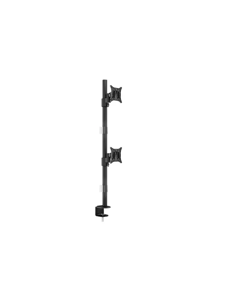 MULTIBRACKETS 5877 Rotating table stand Multibrackets Deskmount Officeline Dual Vertical Black - 15  - 30  screen Vesa Max 100